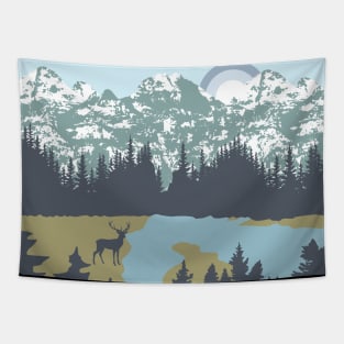 Grand Teton National Park Wyoming Tapestry