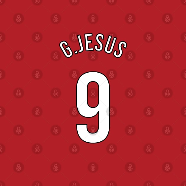 G.Jesus 9 Home Kit - 22/23 Season by GotchaFace