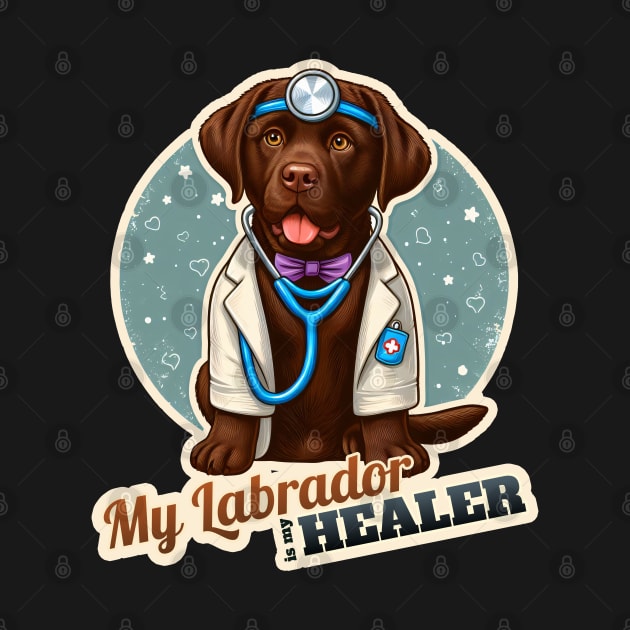 Doctor Labrador Retriever by k9-tee