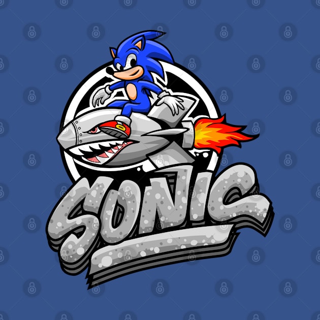 sonic fly by Brown777