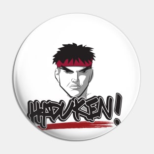 RYU: HADUKEN! Pin