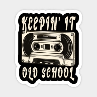 Retro Mixtape Cassette Old School Hip Hop 80s 90s Magnet