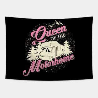 Queen Of The Motorhome RV Camping Girl Gift Tapestry