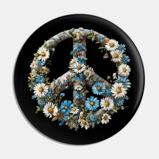 peace and love Pin