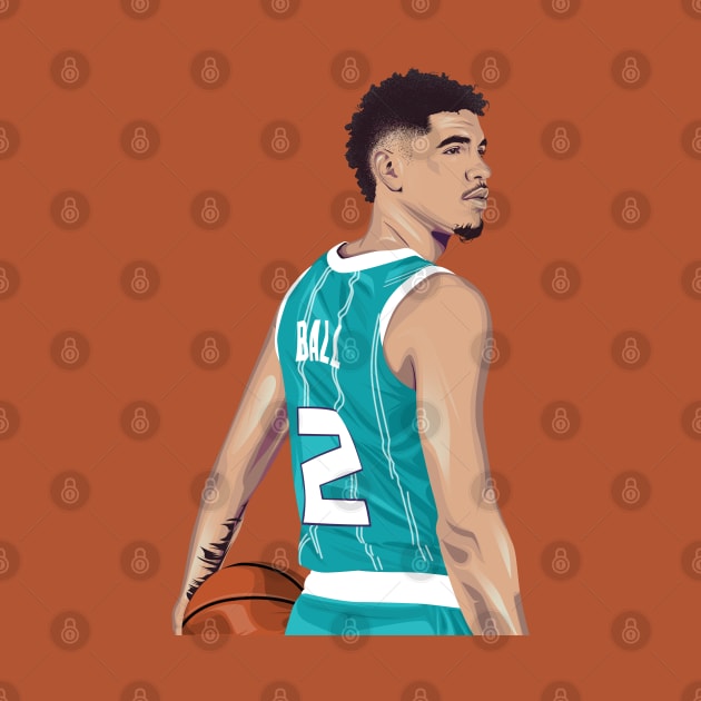 Lamelo Ball by knnthmrctn