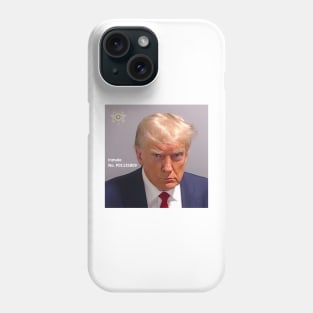 Trump mugshot Phone Case