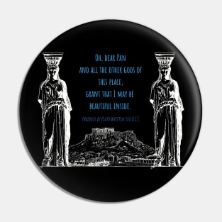 Oh, Dear Pan... Plato Pin