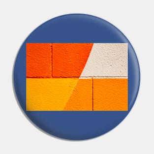 Red White Yellow Orange Pin