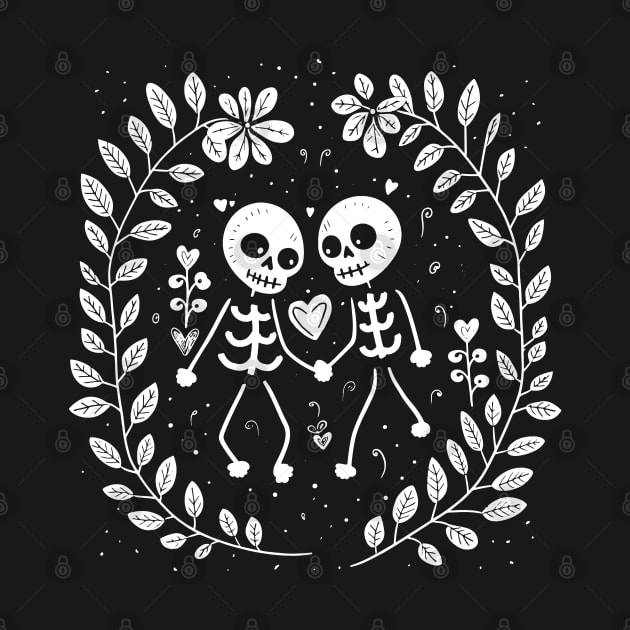 Skeleton Sweethearts Waltz by Life2LiveDesign