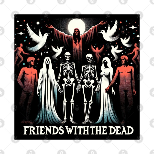 Friends With The Dead by TooplesArt