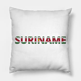 Drapeau Suriname Pillow