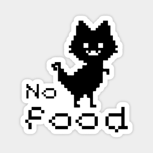 No cat food Magnet