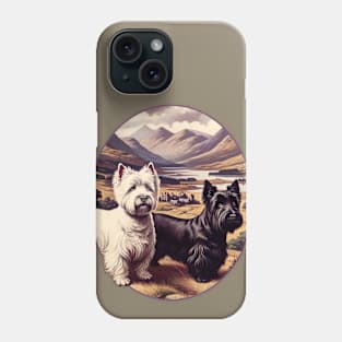 Terriers of Scotland Phone Case