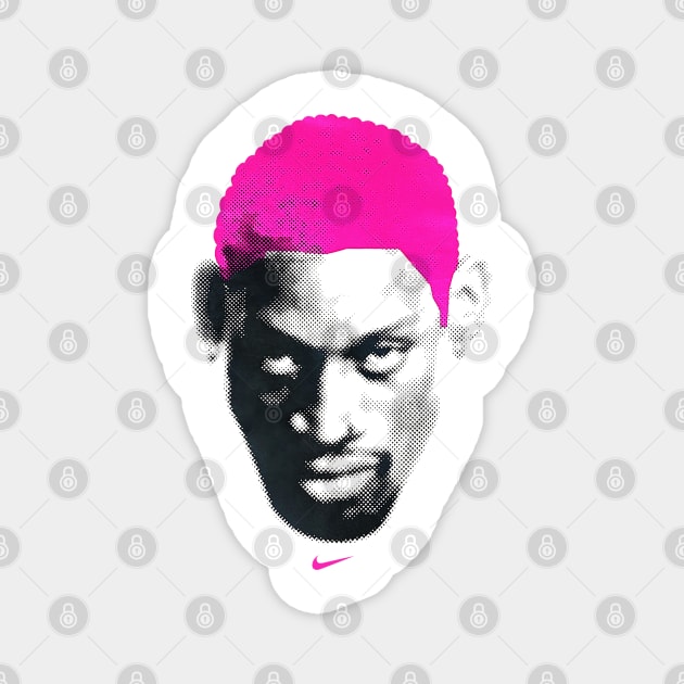 Dennis Rodman - Rodzilla - The Worm Magnet by nicklower