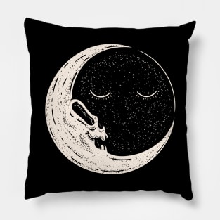 The End of Times - Moon Skull Pillow