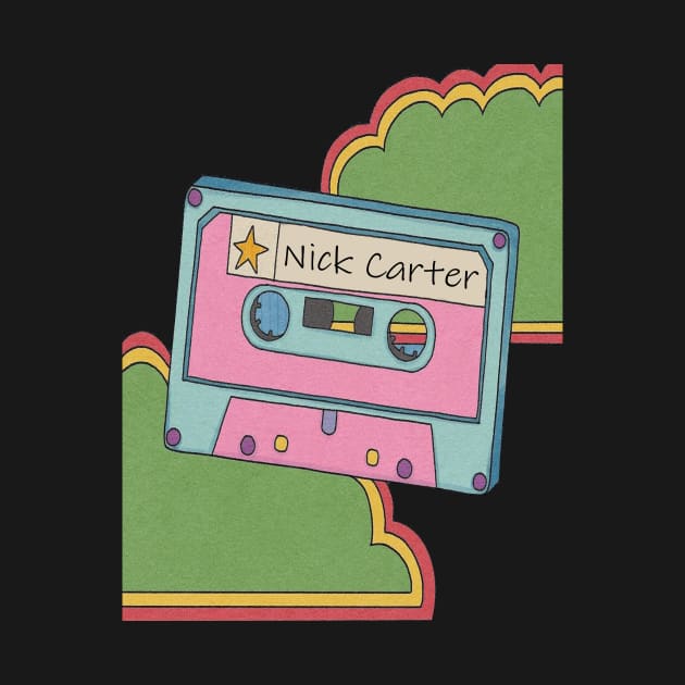 vintage cassette tape Nick Carter by Little Foxnice