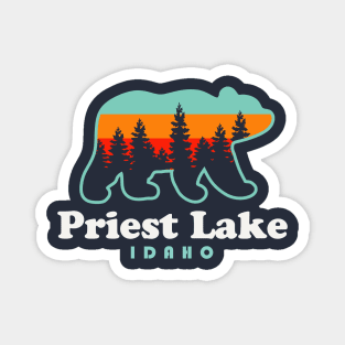 Priest Lake Idaho Camping Bear Spokane Washington Magnet