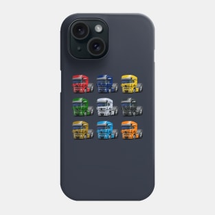 Cartoon semi truck Phone Case