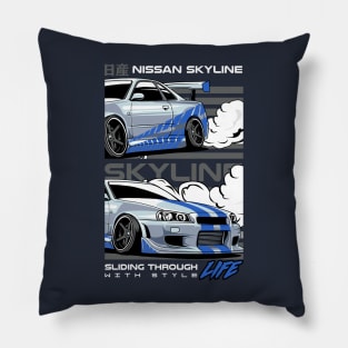 Skyline Art Pillow