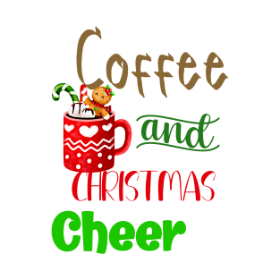 Coffee and Christmas Cheer Festive Season T-Shirt