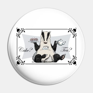 Tea Cake Badger? Pin