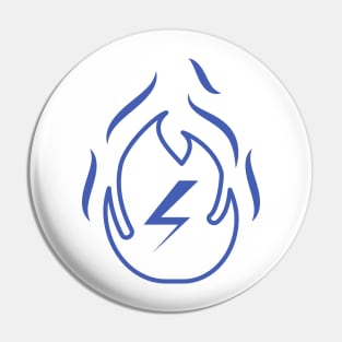 fire and thunder Pin