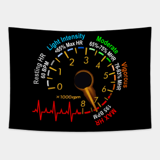 Exercise Cardio Tuner Mechanic Car Lover Enthusiast Gift Idea Tapestry