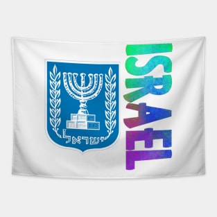 Israel Coat of Arms Design Tapestry