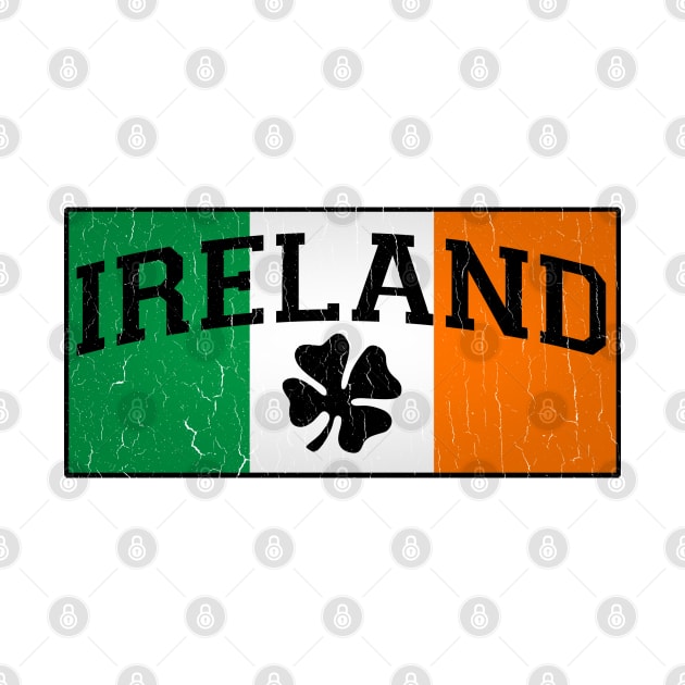 Irish Flag (vintage distressed look) by robotface