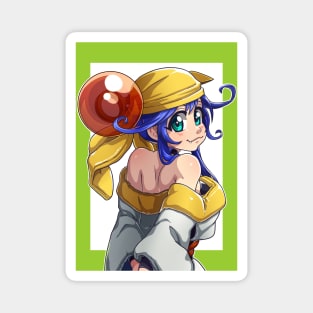 Lime - Saber Marionnete Magnet