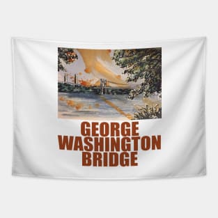 GEORGE WASHINGTON BRIDGE Tapestry