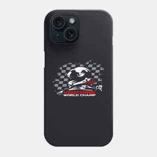 #33 Fan Checkered Flag Phone Case