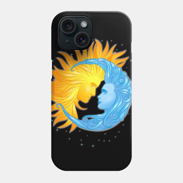 cosmic romance Phone Case by tecnotequila