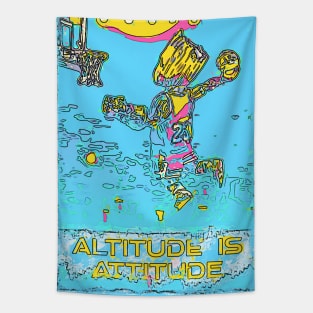 Basketball Altitude is Attitude Jump P1b Tapestry