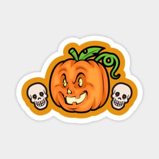 Jack o Lantern Magnet