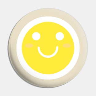 Smiley emoticon Pin