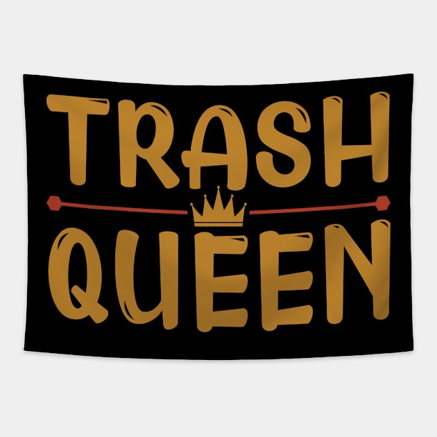 Trash queen Tapestry by TS Studio