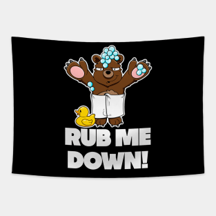 I won't eat you! - Rub me down Tapestry