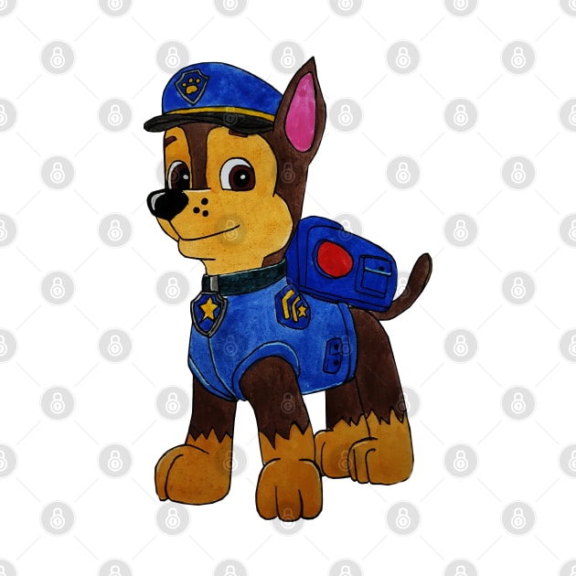 Police Pup by Mamma Panda1