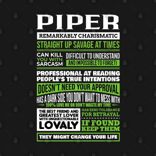 Piper by Ban Guns Not Books- Typography fullcolor