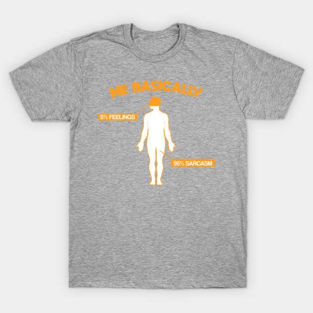 Sarcastic Me Basically Dark Humor Funny Gift