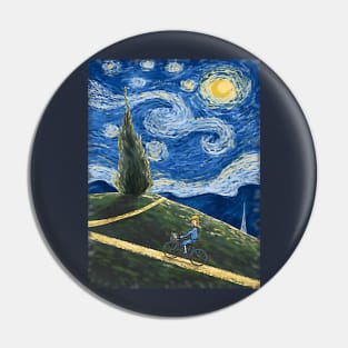 STARRY NIGHT (Behind the masterpiece painting) Pin