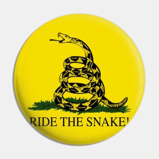 don't tread on the ride Pin