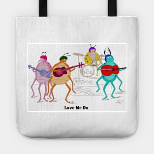 The Beetles Love Me Do Tote