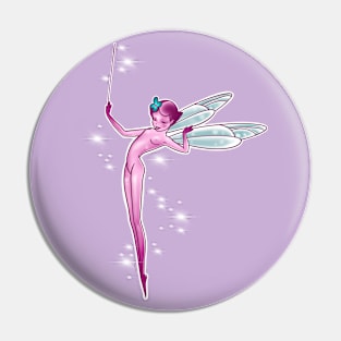 Pink Fairy Pin