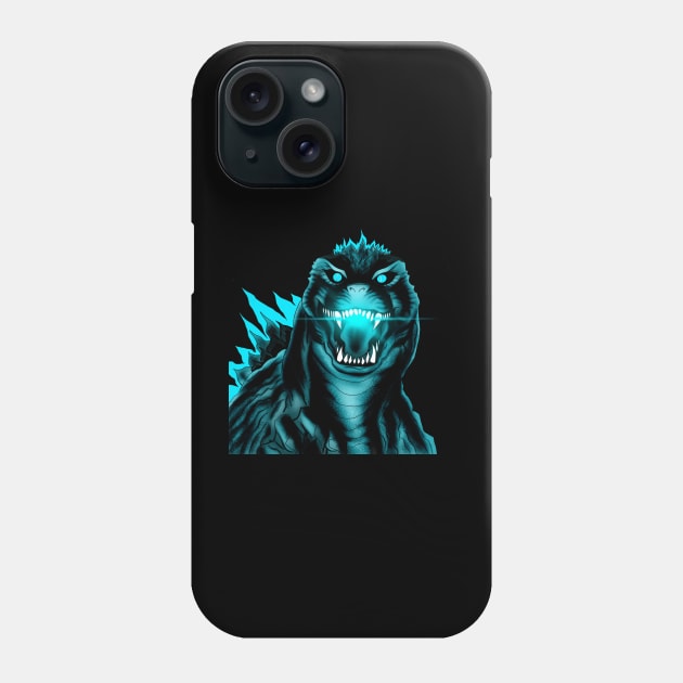 Gojira!!!!! the titan beast Phone Case by jorge_lebeau