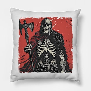 dead viking Pillow