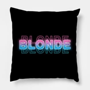 Blonde Pillow