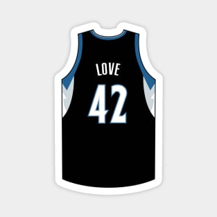 Kevin Love Minnesota Jersey Qiangy Magnet