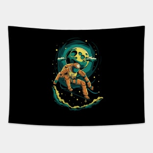 Skater Astronaut Tapestry